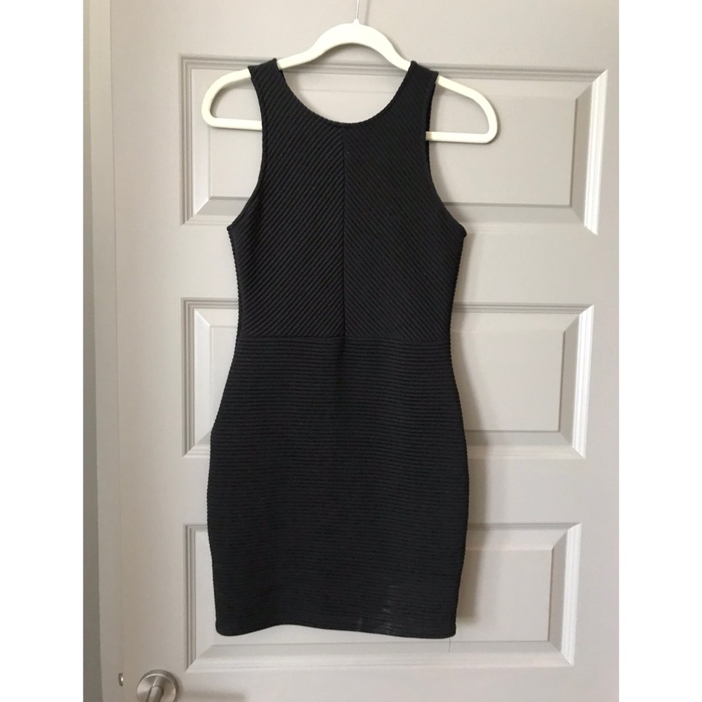 Everly Black Fitted Dress